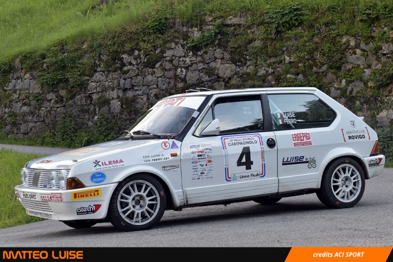 Luise chiude al comando il primo girone del CIRAS