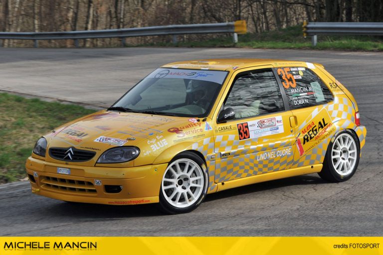 MANCIN È PRONTO PER IL RALLY DEI LAGHI