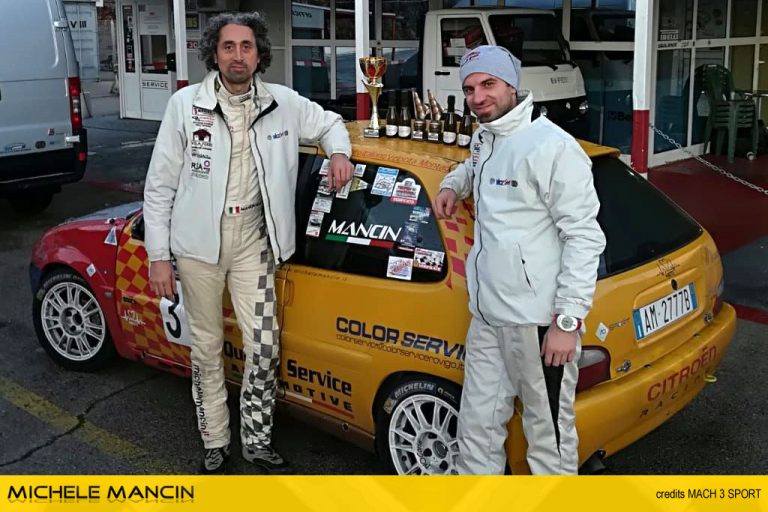 Mancin in evidenza al Rijeka Rally Ronde