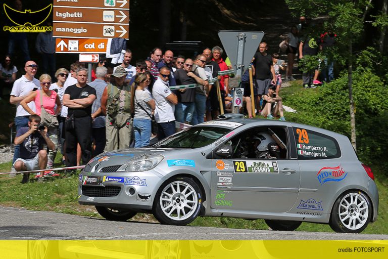 Un secondo che vale la vetta per Rampazzo