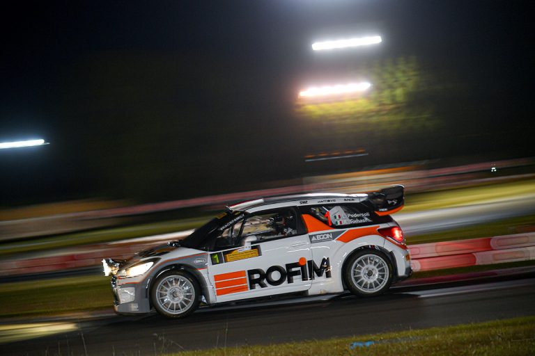 Pedersoli al comando dopo la prova spettacolo al Rally salento