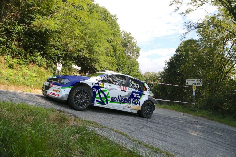 RALLY LANA, VITTORIA PER PINZANO-ZEGNA