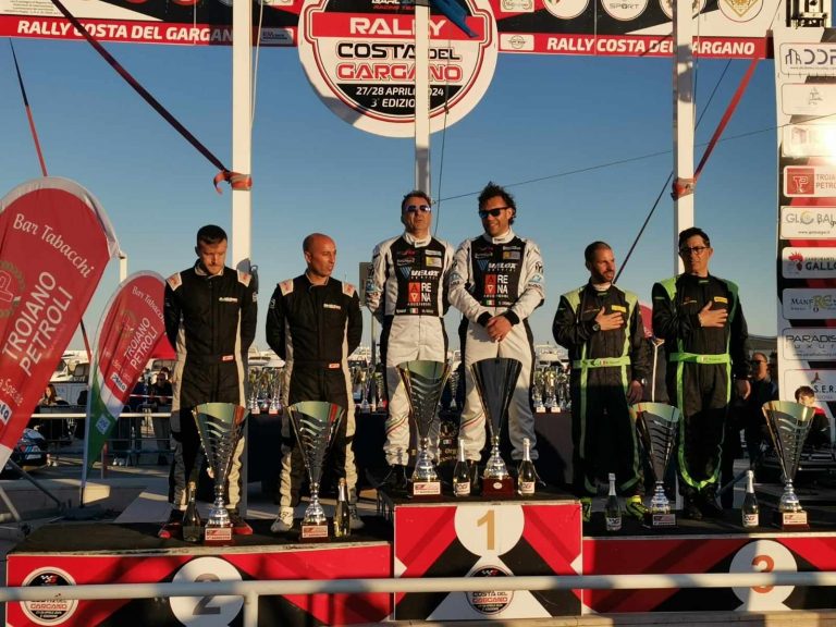 Il Rally Costa del Gargano è vinto da Zambon-Romei
