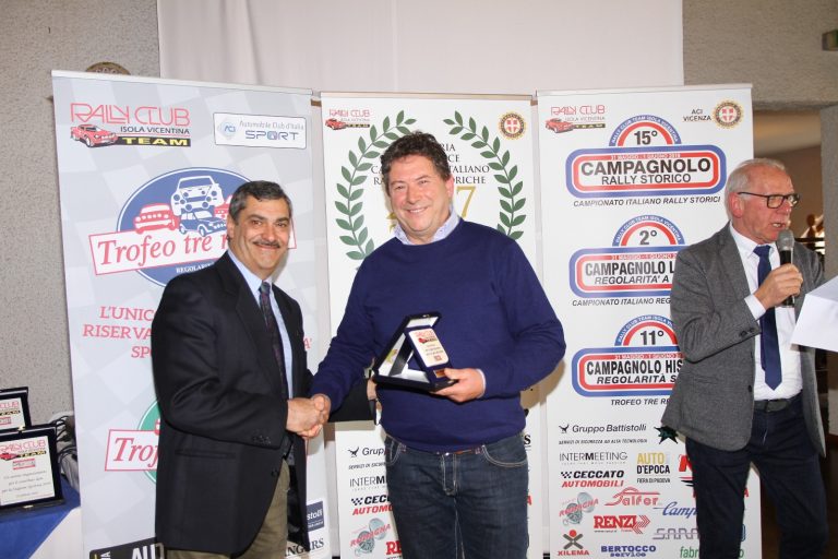 RALLY CLUB TEAM ISOLA VICENTINA FESTEGGIA LA STAGIONE 2019