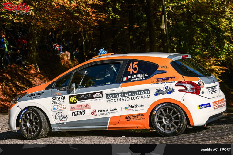 De Menego è secondo nel monomarca Michelin