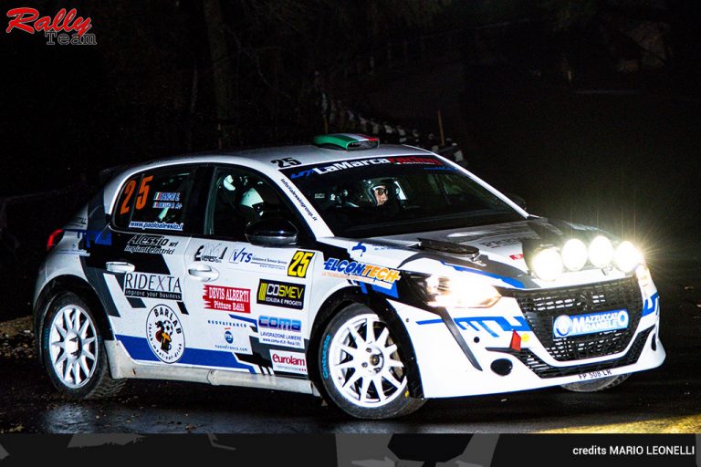 Ciocchetto, Alessio alla prima sulla 208 Rally 4