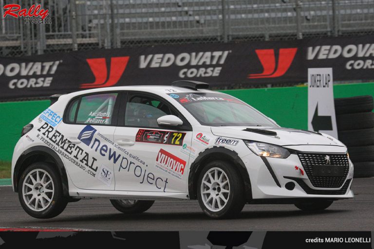 Pellizzer, al “Monzino”, svezza la 208 Rally 4