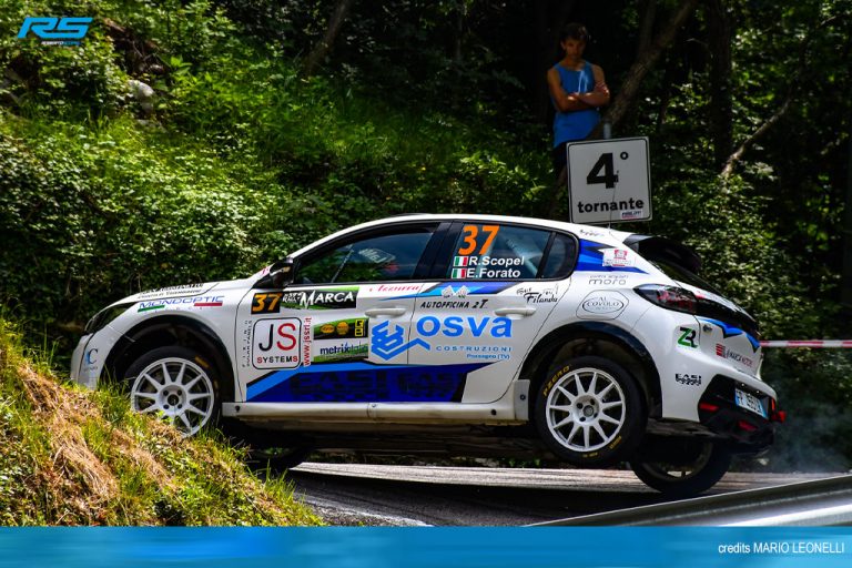 Scopel, quinto al Marca, lotta ai piedi del podio