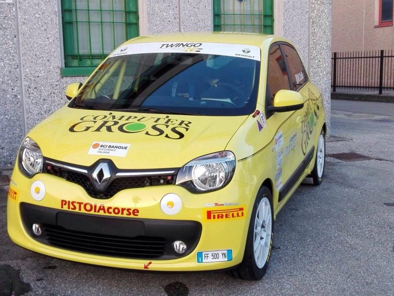 Matteo Ciolli debutta nel CIR con la Twingo R1