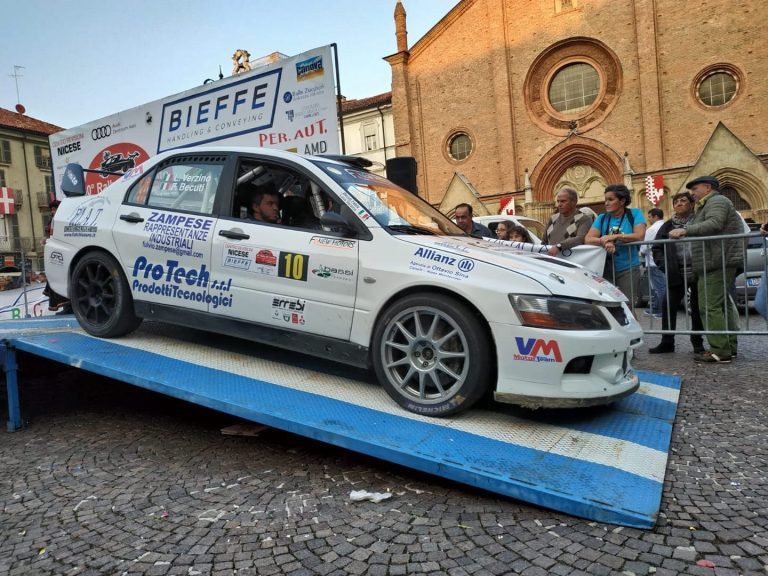 VM MOTOR TEAM CON DUE VETTURE AL RALLY DI CASTIGLIONE TORINESE