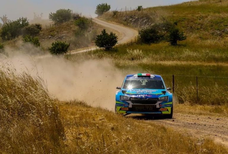 Daprà pronto per il via al Rally Italia Sardegna