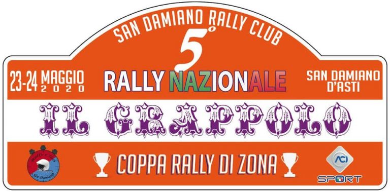 Rally Grappolo Rinviato