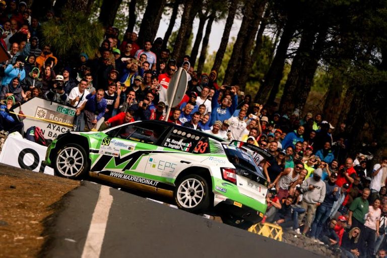 Max Rendina all’Acropolis Rally