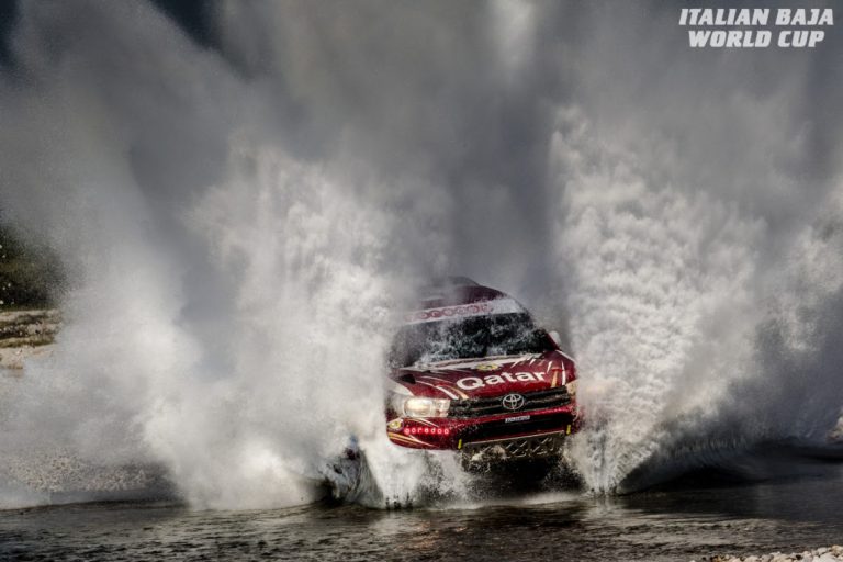 Nasser Al Attiyah all’Italian Baja