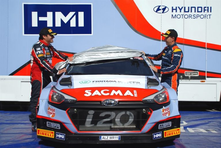 Trofeo ACI Como: HMI presente con due Hyundai I20 WRC 2016