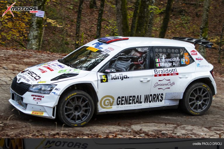 Laurencich ai piedi del podio dell’Idrija