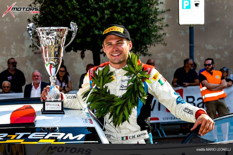 De Antoni al via del CIAR Due Ruote Motrici