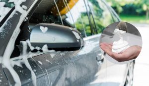 Auto e schiuma da barba (Depositphotos foto) - www.rally.it