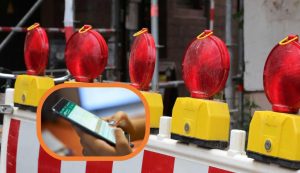 Illustrazione di un posto di blocco (Canva FOTO) - rally.it