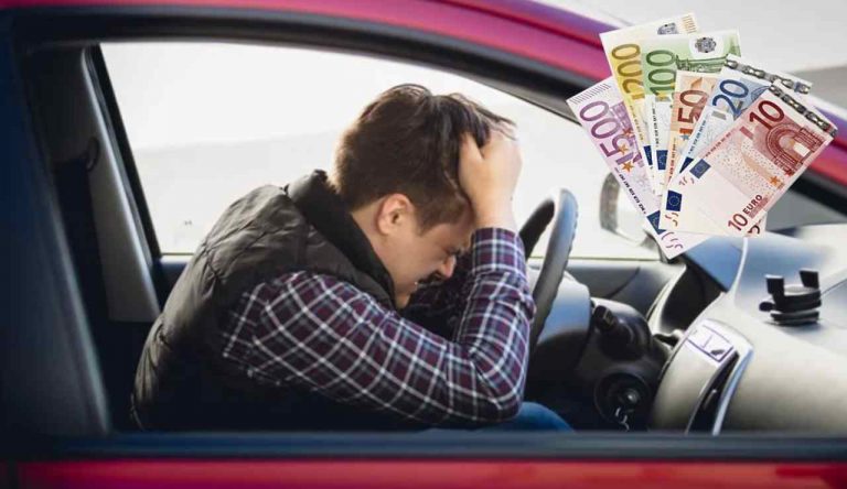 Uomo triste alla guida (Depositphotos foto) - www.rally.it