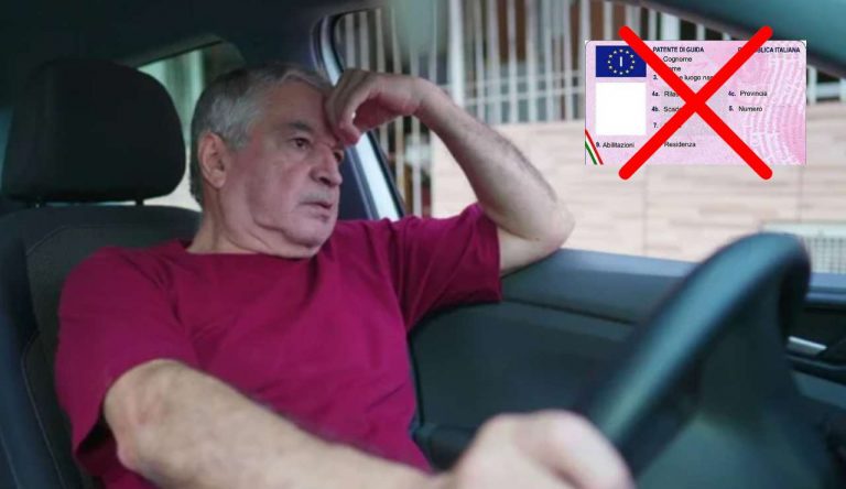 Anziano disperato alla guida (Depositphotos foto) - www.rally.it