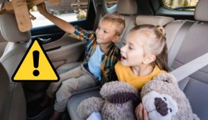 Bambini in auto e pericoli (Depositphotos foto) - www.rally.it