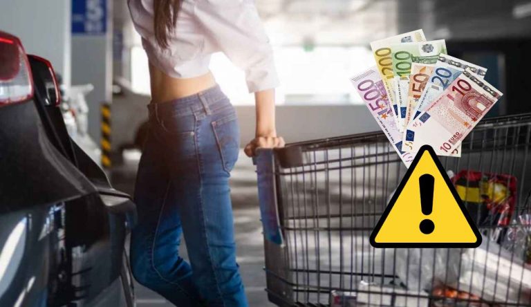 Parcheggio al supermercato (Depositphotos foto) - www.rally.it