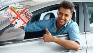 Uomo felice in auto (Depositphotos foto) - www.rally.it