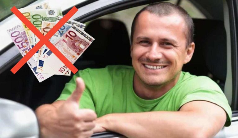 Uomo felice in auto (Depositphotos foto) - www.rally.it