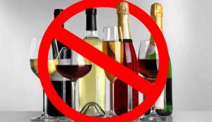 Vietato consumare alcol