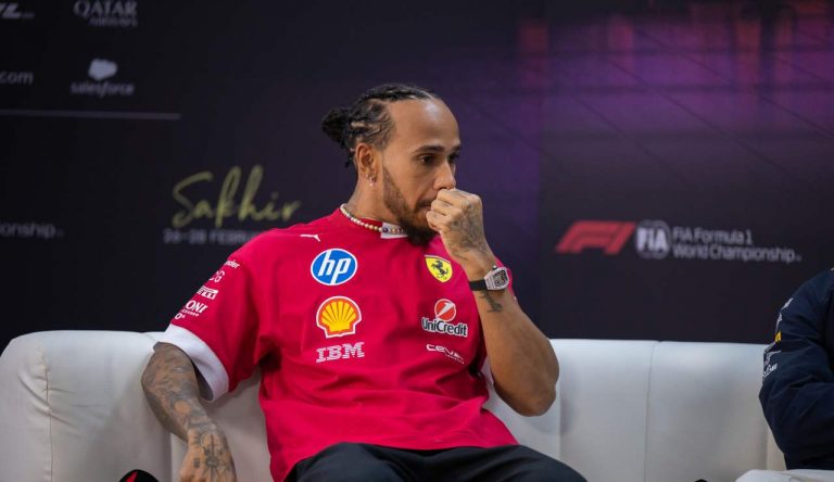 Hamilton preoccupato