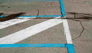 Strisce blu parcheggi