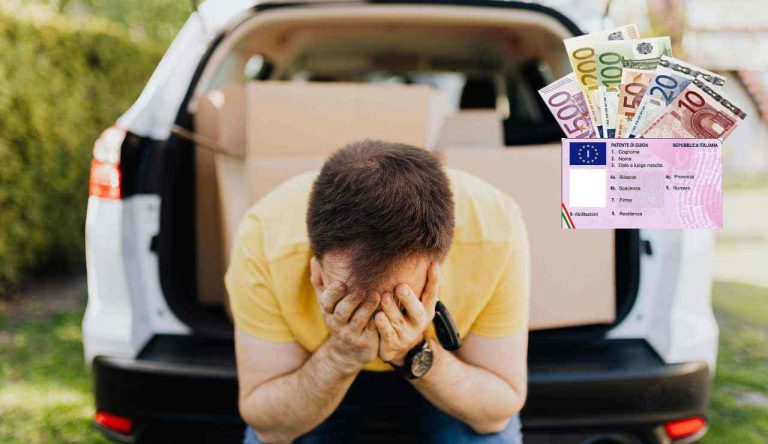 Uomo disperato e patente (Pexels foto) - www.rally.it