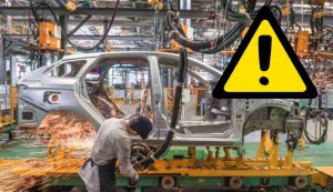 Allarme nella produzione automobilistica