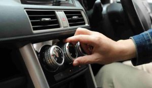 Aria condizionata auto multa