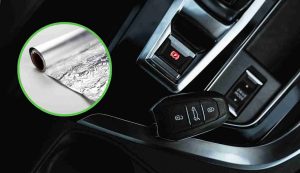 Chiave auto alluminio