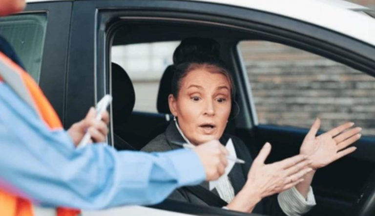 Multa se conduci da solo