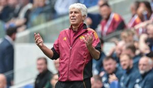 Gasperini arrabbiato