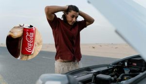 Guasto all'auto e coca cola (Pexels foto) - www.rally.it