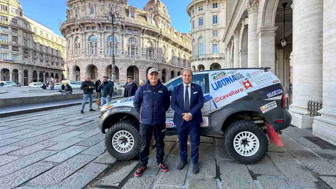 La Liguria corre alla Dakar 2026: l’Isuzu di Carcheri porta il brand “Liguria-The Italian Riviera” nel deserto
